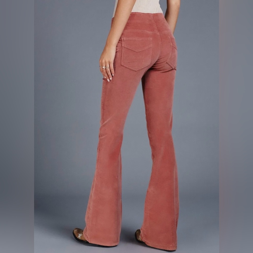 Free People We The Free Penny Pull On Flare Corduroy Pants